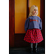 Daily Brat Daily Brat | Heart Dog Cropped Sweater