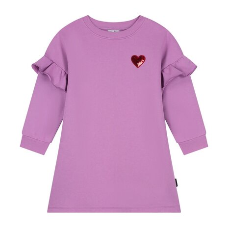Daily Brat Daily Brat | Sweat Dress Heart Pink