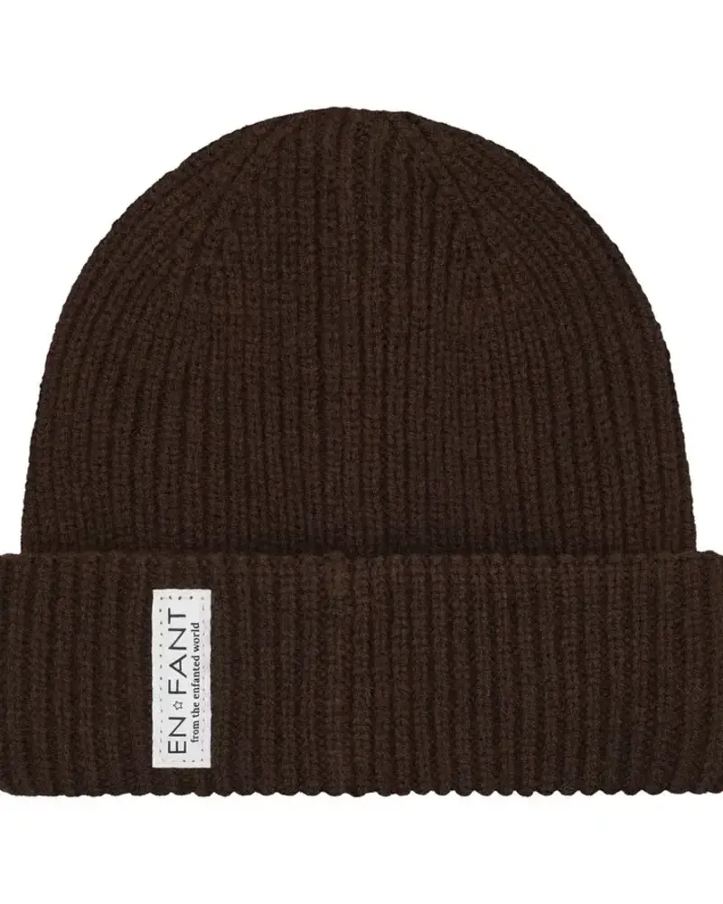 En Fant En Fant | Beanie w. Lining | Coffee Bean