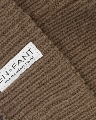 En Fant En Fant | Beanie w. Lining | Pine Bark | AW26 |