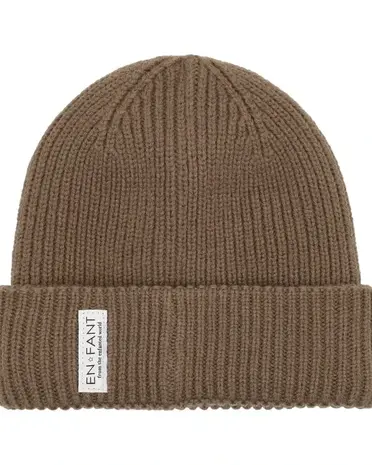 En Fant En Fant | Beanie w. Lining | Pine Bark | AW26 |