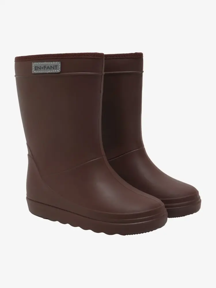 En Fant En Fant | Thermo Boots Solid | Coffee Bean