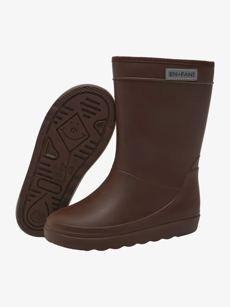 En Fant En Fant | Thermo Boots Solid | Coffee Bean