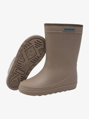 En Fant En Fant | Thermo Boots Solid | Pine Bark | AW26 |
