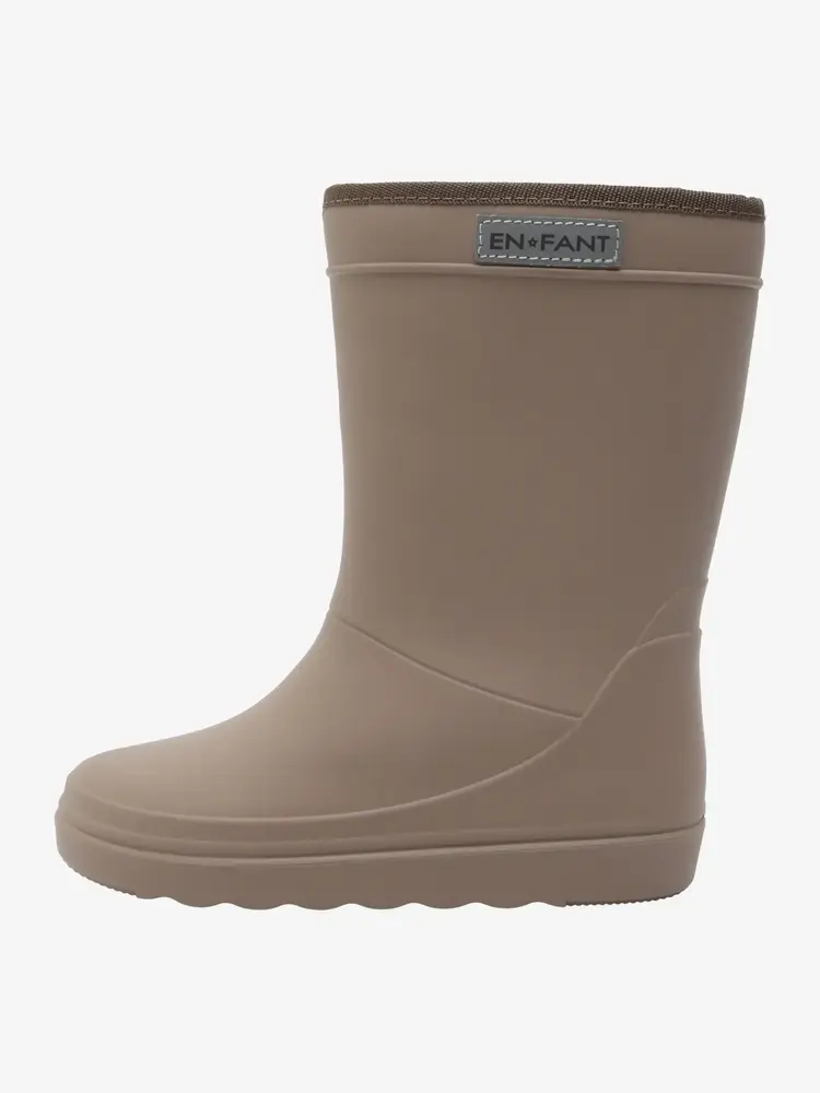 En Fant En Fant | Thermo Boots Solid | Pine Bark | AW26 |