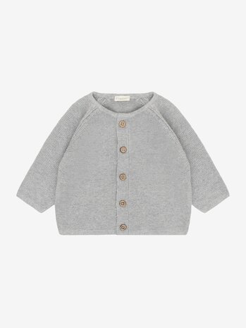 Fixoni Fixoni | Cardigan Knit | Flint Gray Melange