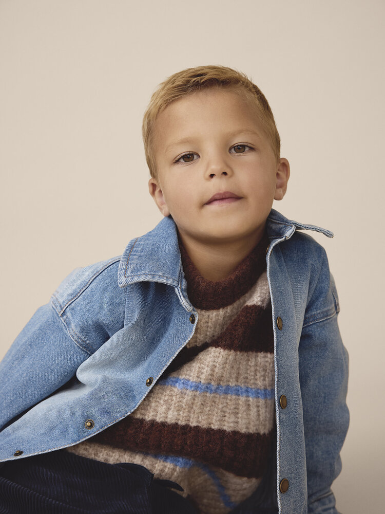 En Fant En Fant | Pullover Knit | Chateau Gray