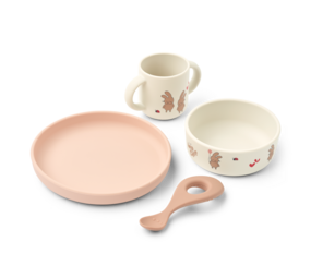 Liewood Liewood | Vivi Printed Tableware Set | Wild child / Rosey