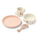 Liewood Liewood | Vivi Printed Tableware Set | Wild child / Rosey
