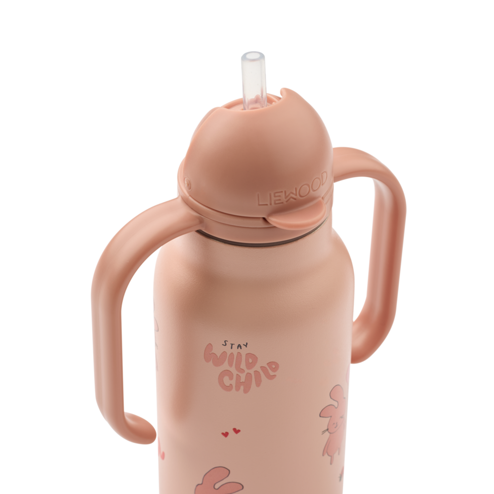 Liewood Liewood | Kimmie Water Bottle 250 ml | Wild child / Rosey