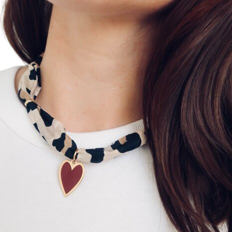 LOVE issue LOVE issue | Necklace | Twilly | Leopard