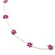 LOVE issue LOVE issue | Necklace | Daisy | Shiny pink/purple