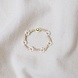 LOVE issue LOVE issue | Bracelet | Daisy | Smiley yellow/beige T1