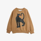 Mini Rodini Mini Rodini | Panther sp melange sweatshirt | Brown
