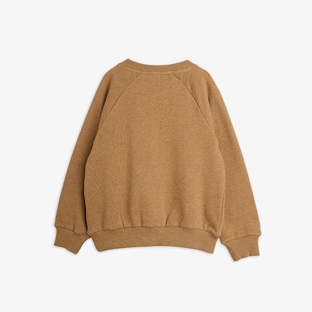 Mini Rodini Mini Rodini | Panther sp melange sweatshirt | Brown