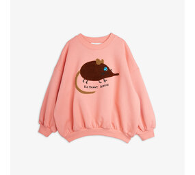 Mini Rodini Mini Rodini | Elephant shrew chenille sweatshirt | Pink