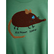 Mini Rodini Mini Rodini | Elephant shrew chenille sweatshirt | Green