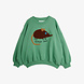 Mini Rodini Mini Rodini | Elephant shrew chenille sweatshirt | Green