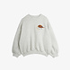 Mini Rodini Mini Rodini | Elephant shrew emb sweatshirt | Grey Melange