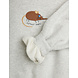 Mini Rodini Mini Rodini | Elephant shrew emb sweatshirt | Grey Melange