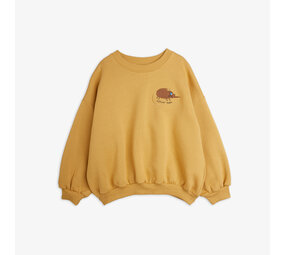 Mini Rodini Mini Rodini | Elephant shrew emb sweatshirt | Beige