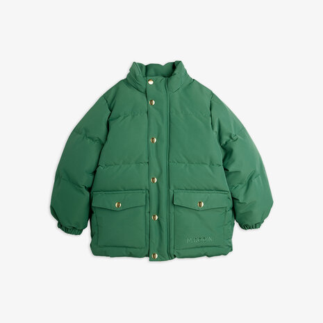 Mini Rodini Mini Rodini | Solid heavy puffer | Green