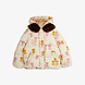 Mini Rodini Mini Rodini | Kittens aop faux fur collar puffer | Multi