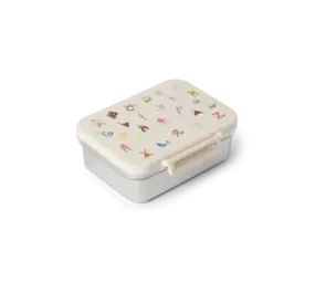 Studio Noos Studio Noos | Stainless Steel Lunchbox | Alphabet