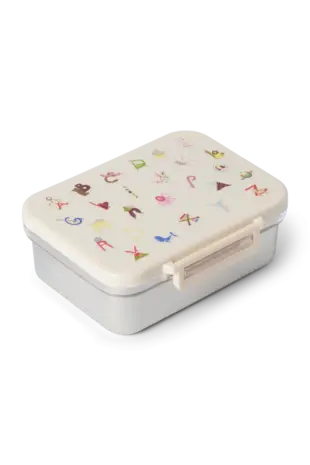 Studio Noos Studio Noos | Stainless Steel Lunchbox | Alphabet