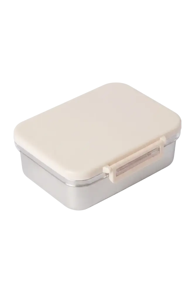 Studio Noos Studio Noos | Stainless Steel Lunchbox | Cream