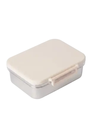 Studio Noos Studio Noos | Stainless Steel Lunchbox | Cream