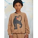 Mini Rodini Mini Rodini | Panther sp melange sweatshirt | Brown