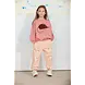 Mini Rodini Mini Rodini | Elephant shrew chenille sweatshirt | Pink