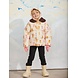 Mini Rodini Mini Rodini | Kittens aop faux fur collar puffer | Multi