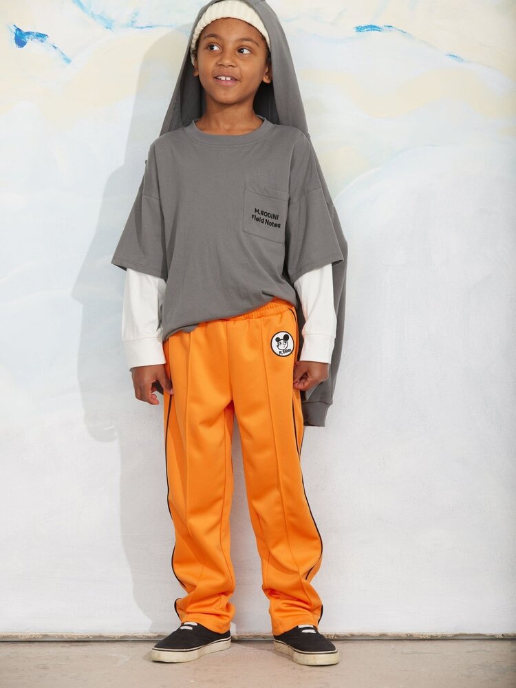 Mini Rodini Mini Rodini | M.Rodini field notes emb ls tee | Grey