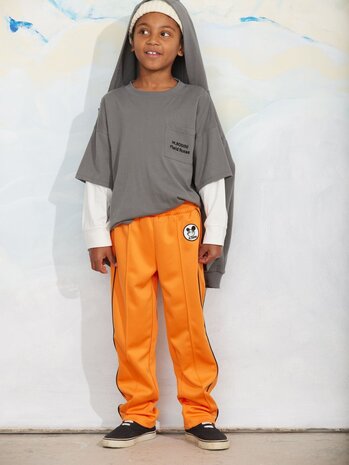 Mini Rodini Mini Rodini | M.Rodini field notes emb ls tee | Grey