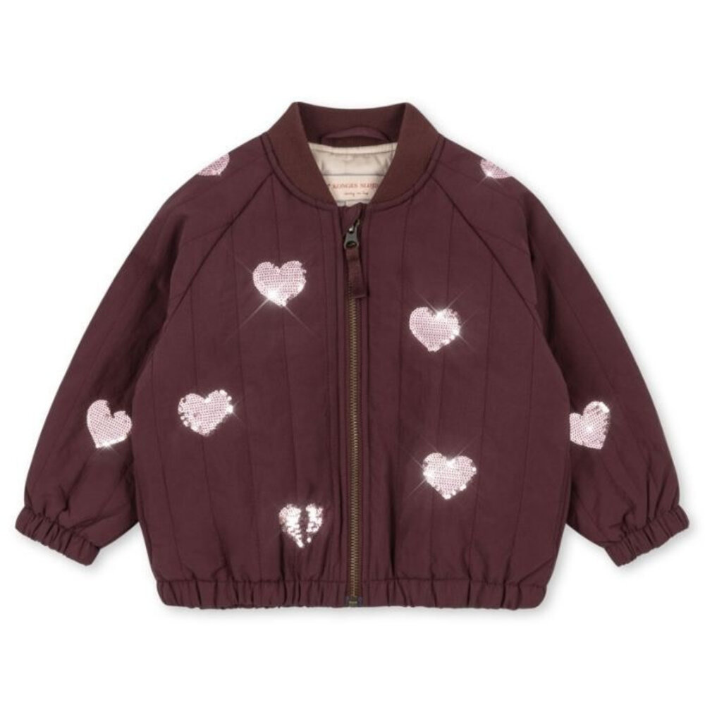Konges Sløjd Konges Sløjd | Juno Sequin Bomber Jacket | Decadent Chocolate
