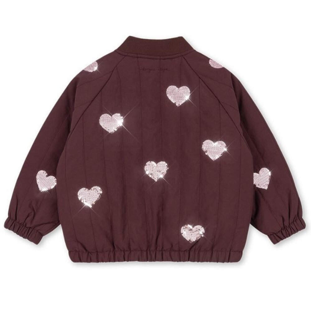 Konges Sløjd Konges Sløjd | Juno Sequin Bomber Jacket | Decadent Chocolate