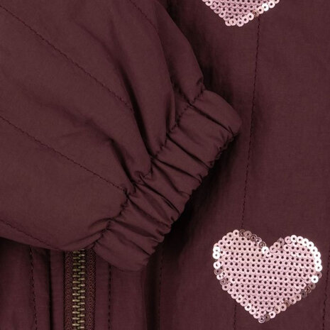 Konges Sløjd Konges Sløjd | Juno Sequin Bomber Jacket | Decadent Chocolate