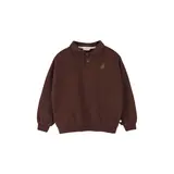 Jenest Jenest | Cameron Polo Sweater | Fondant Brown Jenest Jenest | Cameron Polo Sweater | Fondant Brown