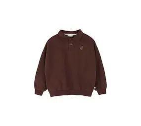 Jenest Jenest | Cameron Polo Sweater | Fondant Brown