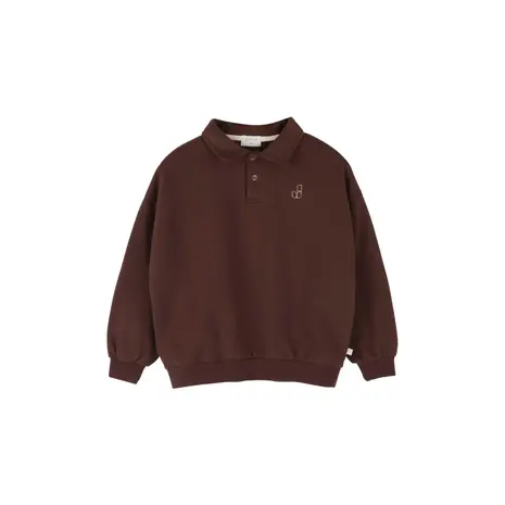 Jenest Jenest | Cameron Polo Sweater | Fondant Brown