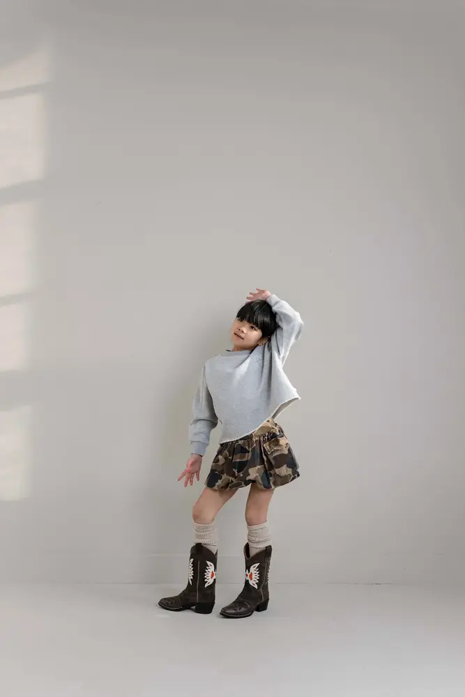 Jenest Jenest | Betty Cargo Skirt | Caramel Brown Camouflage