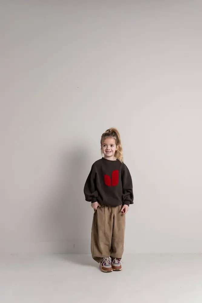 Jenest Jenest | Pippa Sweater | Dark Brown Melange