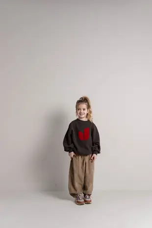 Jenest Jenest | Pippa Sweater | Dark Brown Melange