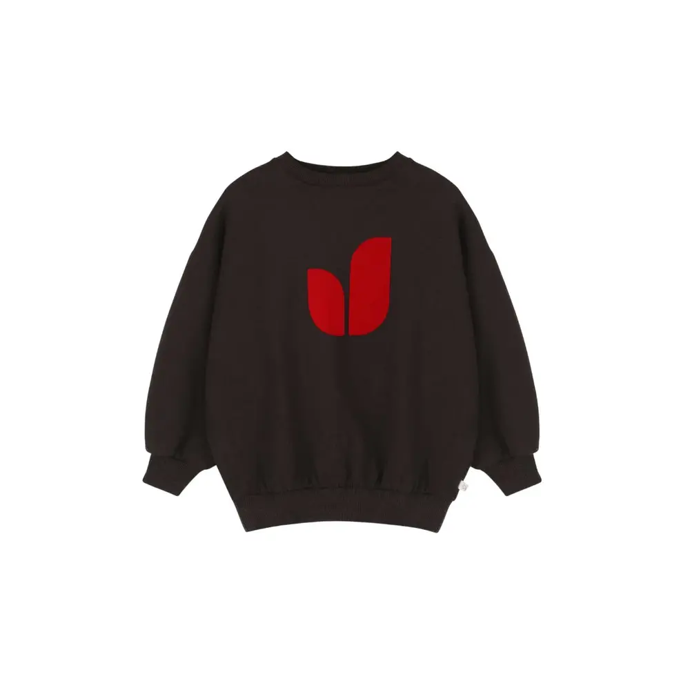 Jenest Jenest | Pippa Sweater | Dark Brown Melange