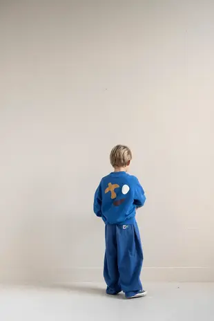 Jenest Jenest | Happy Bird Sweater | Cobalt Blue