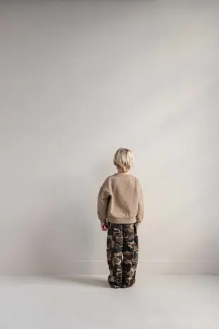 Jenest Jenest | Unisex Cargo Pants | Caramel  Brown Camouflage