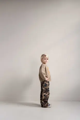 Jenest Jenest | Unisex Cargo Pants | Caramel  Brown Camouflage