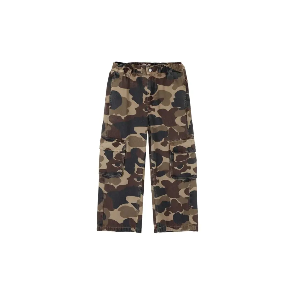 Jenest Jenest | Unisex Cargo Pants | Caramel  Brown Camouflage